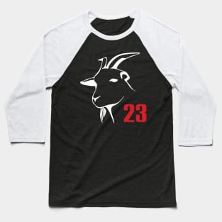 Michael Jordan - GOAT (G.O.A.T) - Chicago Bulls Baseball T-Shirt